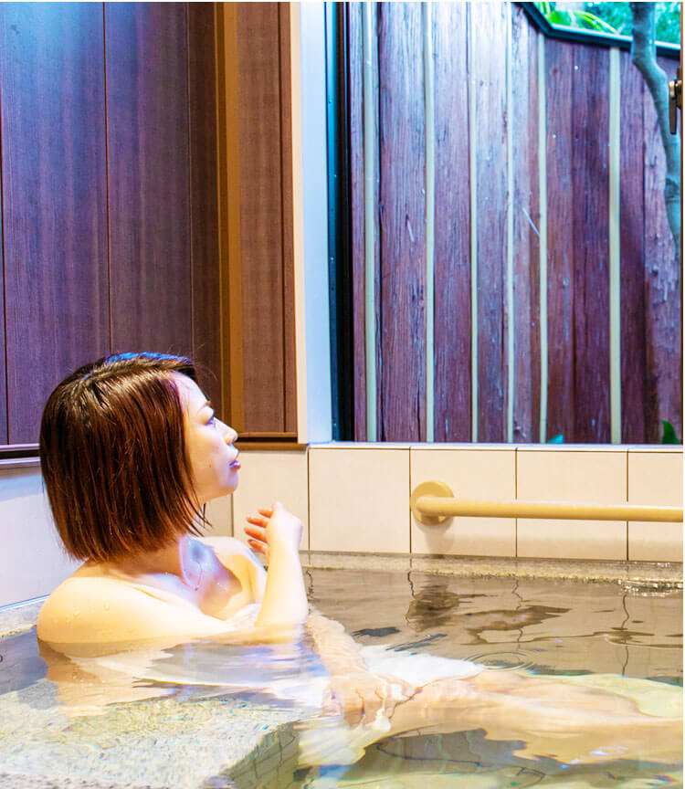 熱海温泉山木旅館風呂